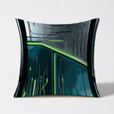 Lunar Passage Indoor And Outdoor Throw Pillow