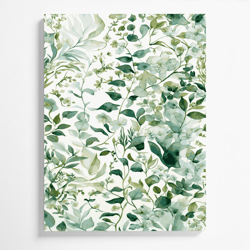 Aquarelle sur toile 88, art mural beige sur toile, H 12 po x l 18 po