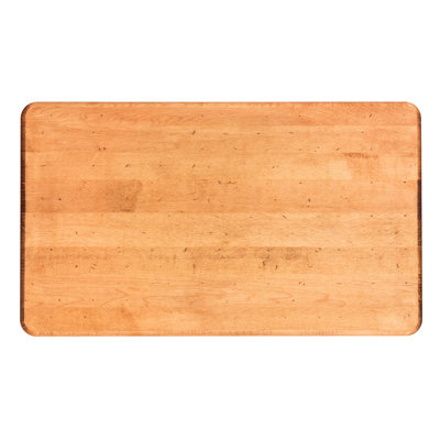 J.K. Planche de service en bois franc érable 24 po x 14 po Adams