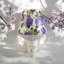 Blue Flowers Ceramic Night Light