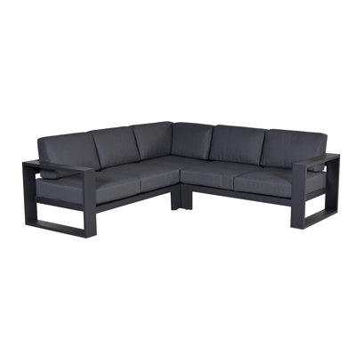 Gilkey 234cm Wide Outdoor Patio Sectional with Cushions