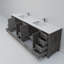 Ensemble de meuble-lavabo double 84 po Jacques-112956297-87286952
