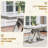70.08" Metal Base Dining Table-1567177226