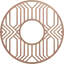 30 po x P 11 po x P 1/4 po, médaillon de plafond en bois ajouré empire, noyer-63411755-63411729