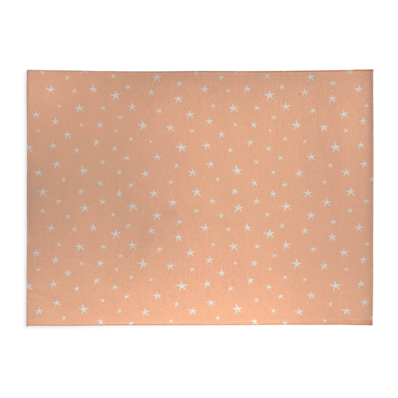 Tapis de cuisine antidérapant Starry Night, Pêche, Rectangulaire 2 pi x 3 pi