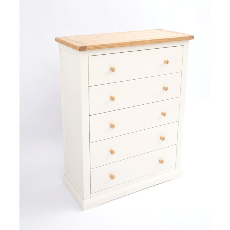 90cm W 5 - Drawer Chest of Drawers