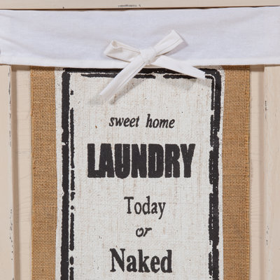 Wood Laundry Set with Handles