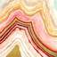 Agate With Gold Accent Print by Guseul Park-26697500-26697506