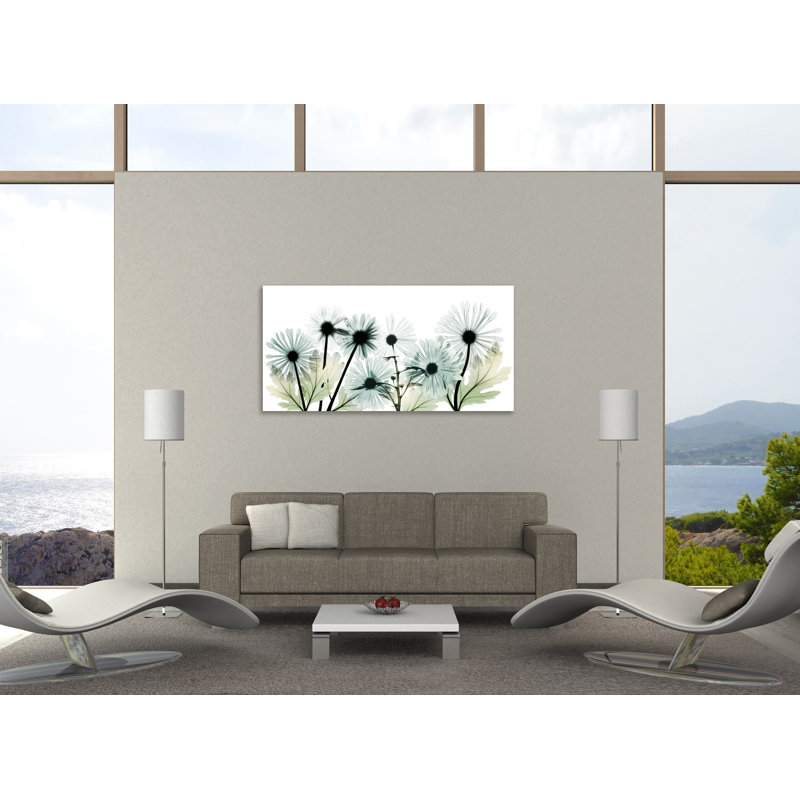 «Crystal Brilliance 2», toile tendue par Albert Koetsier, H 24 po x l 48 po x P 1,5 po