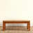 Acacia Wood and Jute Bench, Natural