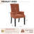 Amdad Tufted Linen Arm Chair-2116762404-2116762459-2134416179