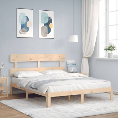 Bed Frame with Headboard