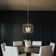Josifs 4-Light Modern Soft Gold Square Geometric Lantern Chandelier
