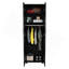 Slim Armoire Barkley, chambre à coucher, noir