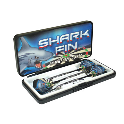 Jeu de fléchettes à ailette requin (ensemble de 3)
