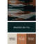 Abstrait couleur champ 65, art mural en métal bleu-785751202