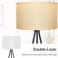 Lampe trépied 49,5 po Hughlon-1371513048