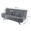 Convertible Linen Sofa Bed-288300146