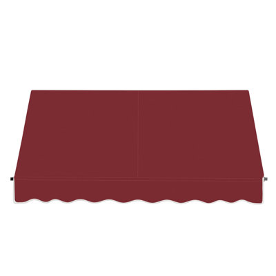 Auvent fixe en acrylique avec accoudoirs en corde de fer Awntech Santa Fe