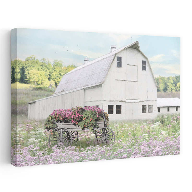 Fin de l'été - Photographie contemporaine d'art de grange à la ferme, H 16 po x l 24 po