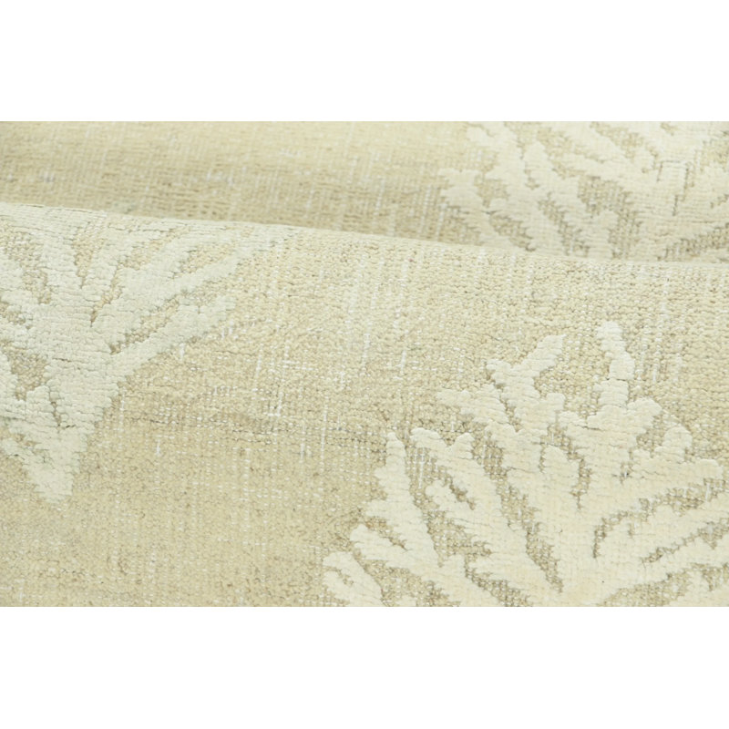 Block Print Handmade Wool Area Rug
