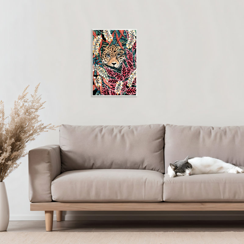 «It's A Wild Life», plaque murale de guépard, design par Yvette St. Amant, H 15 po x l 10 po