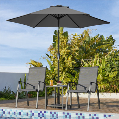 Charlean 226cm Tilt Parasol