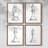 Chess Piece Study I Framed Print - Set of 4-1962790353-1962790352