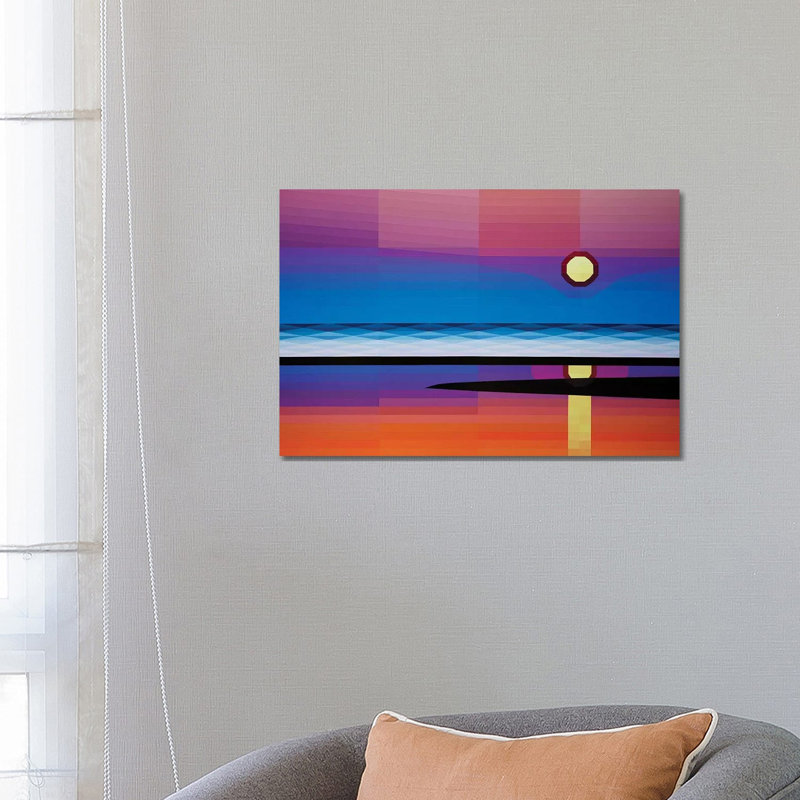Beach Sunrise by Jun Youngjin - Wrapped Canvas Gallery-Wrapped Canvas Giclée, 66.04 cm H x 45.72 cm W x 3.175 cm D
