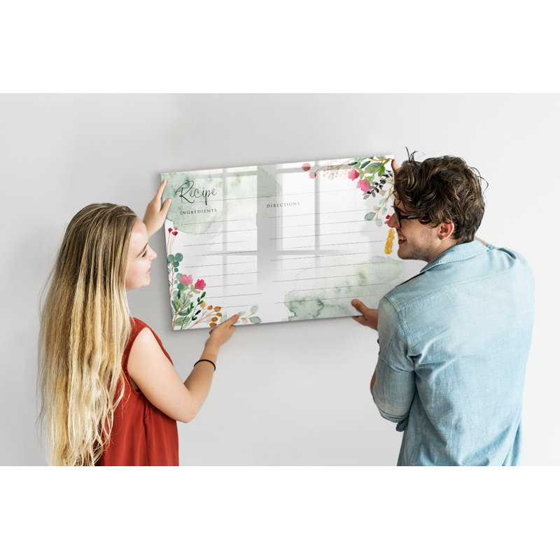 Magnetic Glass Dry Erase Board