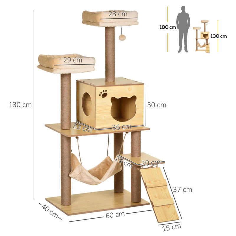 130cm H Cat Tree