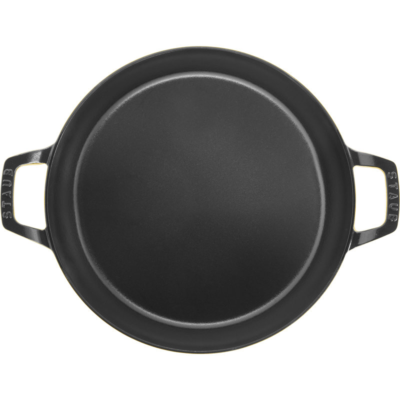 Cast Iron 3.59-qt Braiser with Glass Lid, Yellow