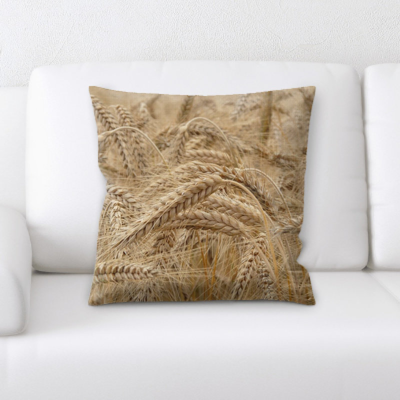 Coussin décoratif blé