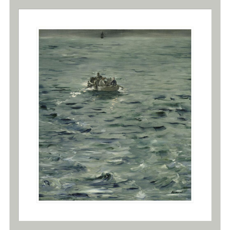 «Rochefort's Escape» par impression giclée encadrée, 25,61 po H x 23,5 po L