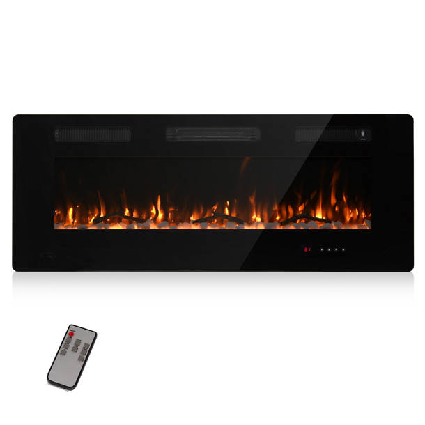 Latitude Run® Adriean Electric Fireplace & Reviews | Wayfair