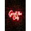 Enseigne lumineuse à DEL 20 po Good Vibes Only Jaquari-225077145