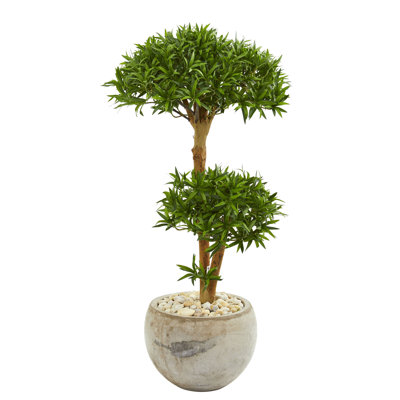 39'' Faux Bonsai Tree in Earthenware Pot