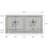 Areebe 70.9'' Solid Wood Sideboard