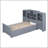 Stearns 14 Drawers Platform Standard Bed with Bookcase Storage Headboard-936368474