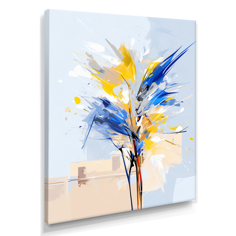 Urban Urban Tree - Plantes, fresque murale, H 44 po x l 34 po x P 1,5 po, Toile tendue