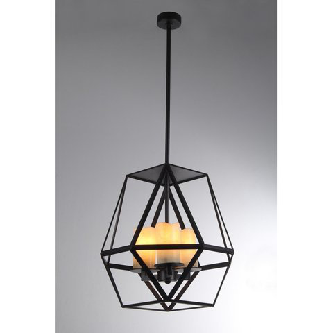 Luminaire suspendu géométrique 3 lumières Aishani