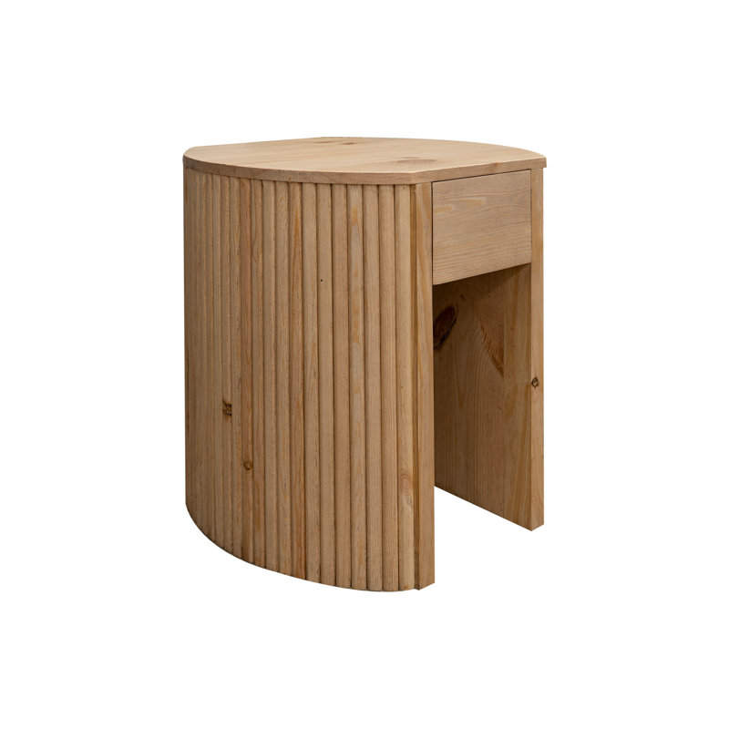 Giza 1 Drawer Chairside Table