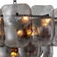 Chandelier Gustave Champagne Colored Glass-1907796421
