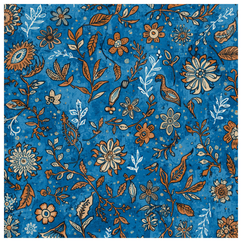 Rideaux de douche à motif floral, 70 po L x 72 po H