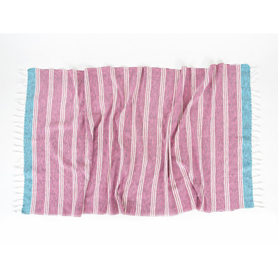 Serviette de plage 100% coton Poirier