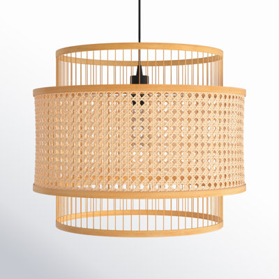 Hickerson 1 - Light Brown/Black Shaded Pendant