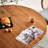 4 - Person Nut-Brown Round Solid Wood Dining Table Set-858925513
