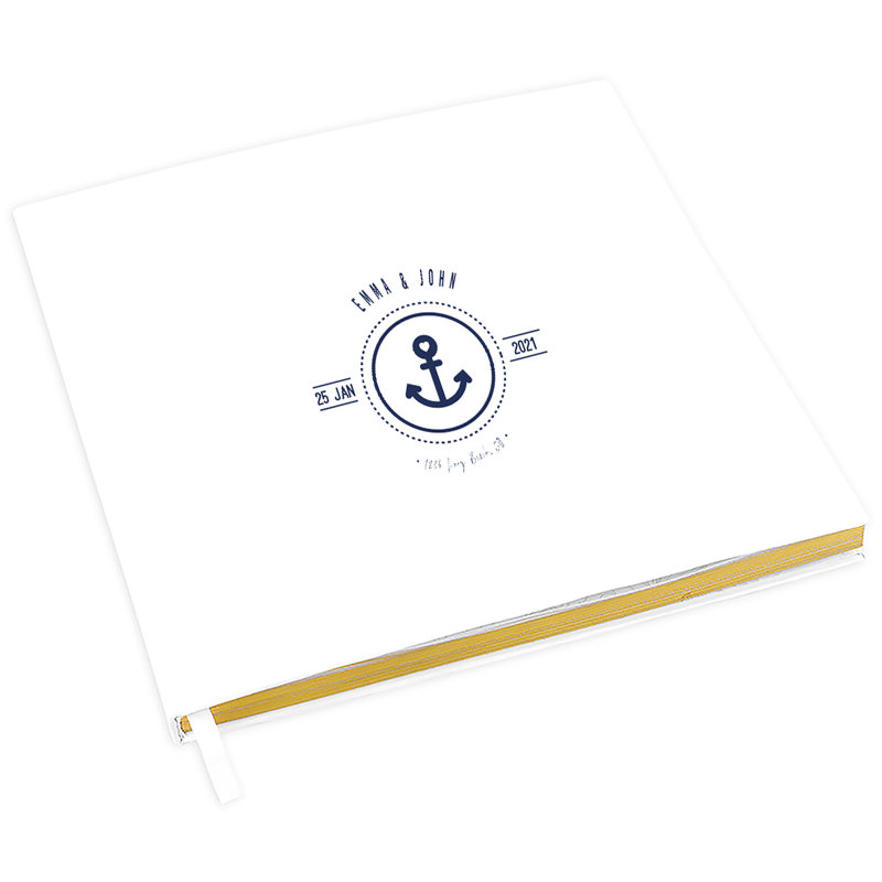 Livre d'or de mariage nautique, Oui