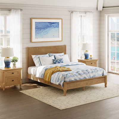 Kenady Solid and Manufactured Wood Platform Bed 