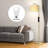 62" Arched Floor Lamp with Remote Control and Bulb Included-1986957865